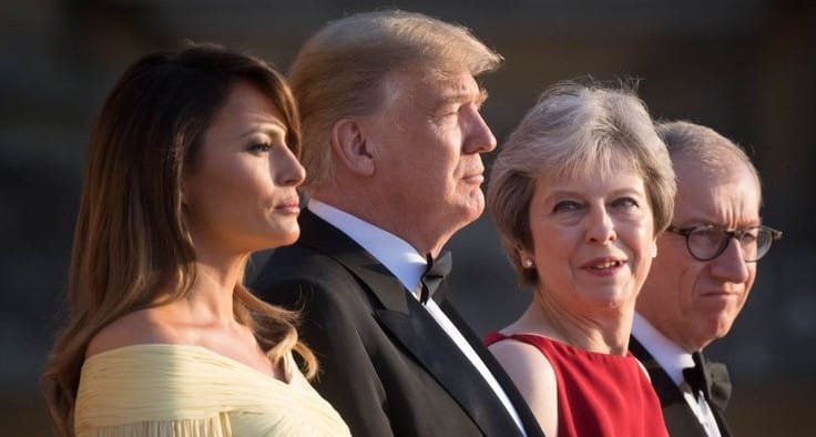 Theresa May accused of sexism over gift given to Melania Trump