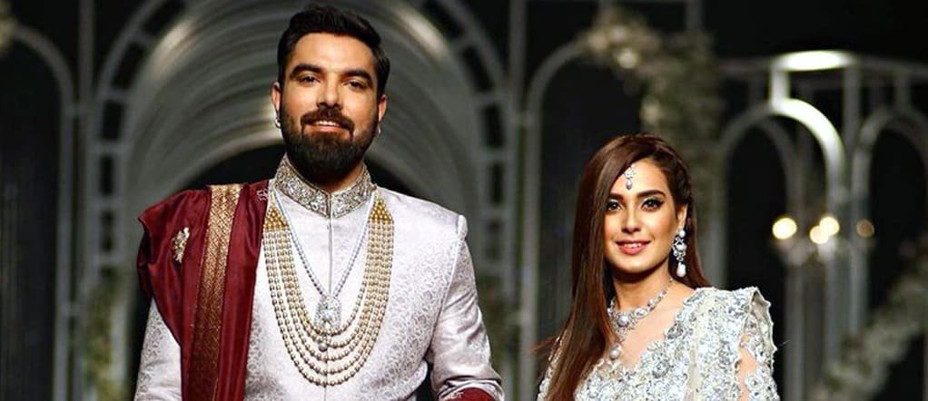 Marriage on the cards? Iqra Aziz, Yasir Hussain spotted at Ali Xeeshan’s studio