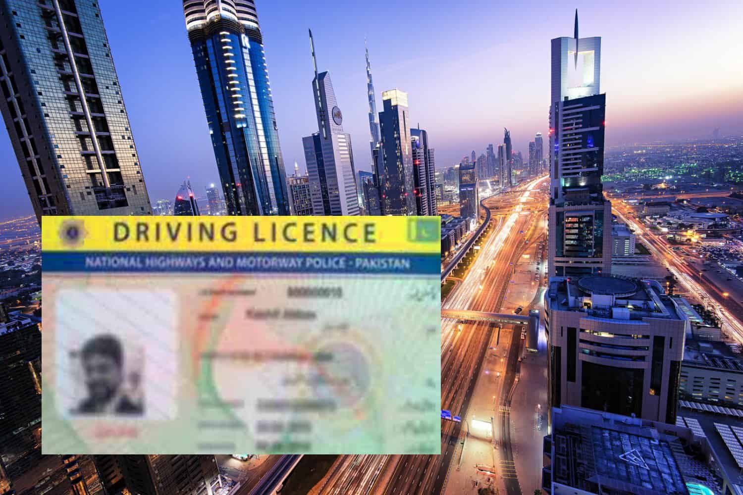 Pakistani driving licences to be valid in UAE