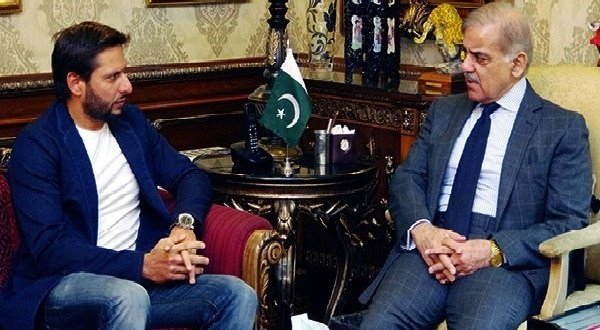 Shehbaz Sharif was the best administrator ever: Shahid Afridi