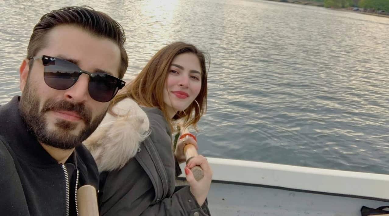 Hamza Ali Abbasi expresses love for Naimal, urges friends to propose to each other