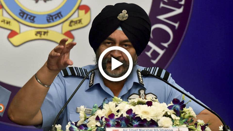 VIDEO: ‘No one drives cars as old as our jets,’ Indian air chief says