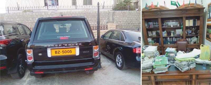 NAB seizes luxury cars, gold, weapons in raid on ex DG’s house