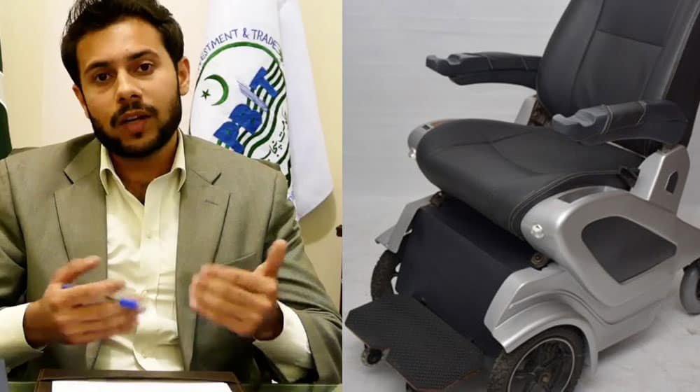 Pakistani student builds first voice-operated wheelchair