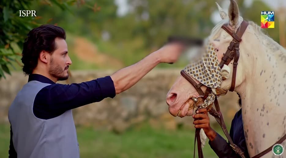 Osman Khalid Butt explains ‘Ehd-e-Wafa’s horse shooting scene