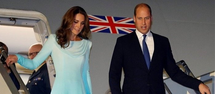 PICTURES: Royals arrive in Pakistan