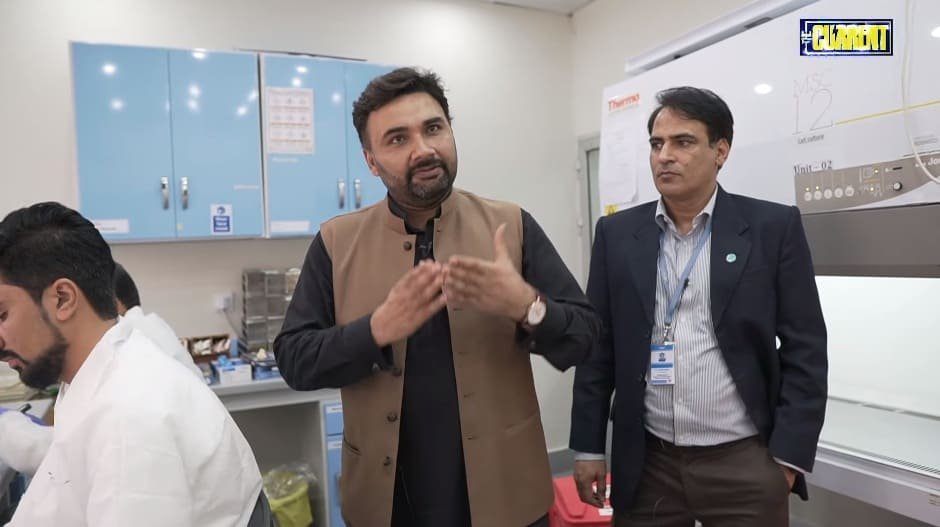The Current tours Pakistan’s Polio Lab