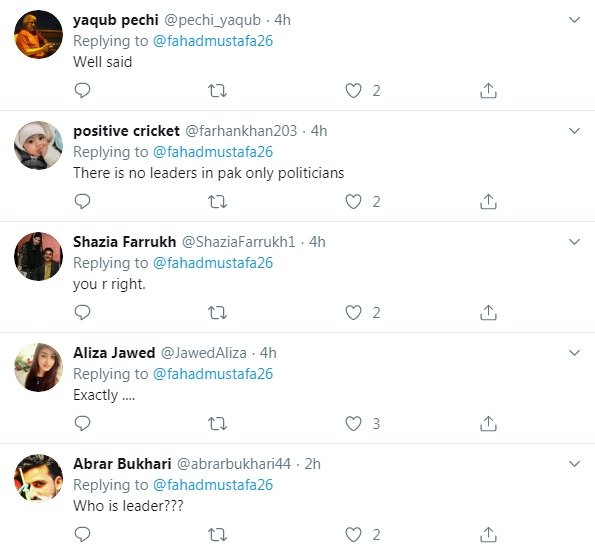 Fahad Mustafa calls out ‘kuttas’ biting the nation