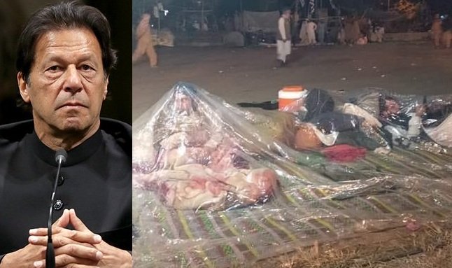 Winter rain: PM orders CDA chief to visit Azadi March site, provide relief to protesters