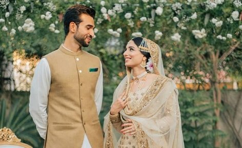Zainab Abbas tied the knot in a beautiful afternoon wedding