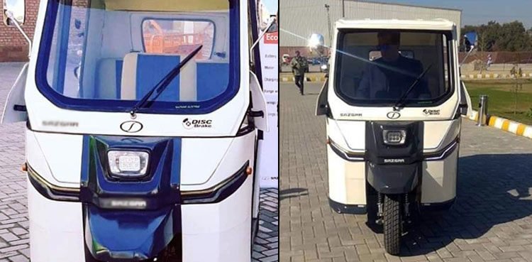 Pakistan launches first electric rickshaw