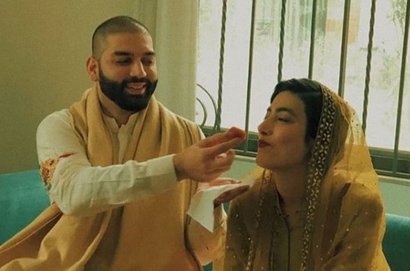 Model Eman Suleman ties the knot