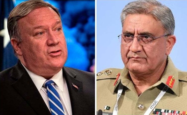‘Why not Imran?’ asks Twitter as US State secy calls Gen Bajwa on Iran tensions