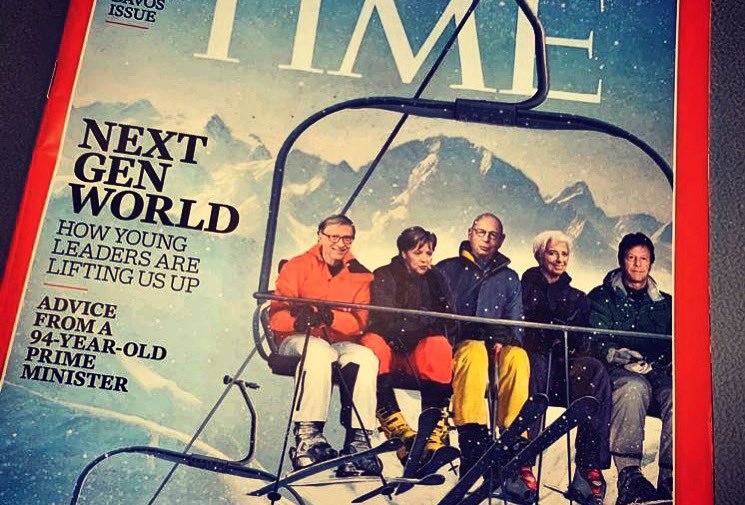 Davos: Time Magazine issues special edition with PM Imran on cover