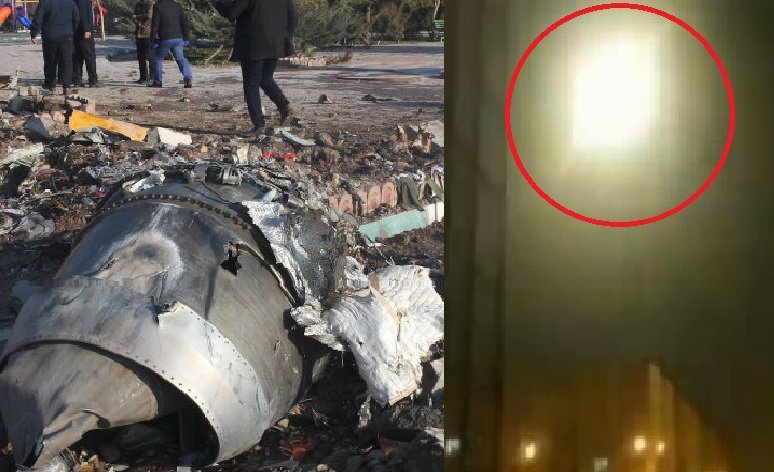 VIDEO: ‘Moment when Ukraine plane was hit by Iranian missile’
