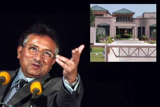 As Dar’s residence is converted into Panahgah, Musharraf’s farmhouse remains untouched