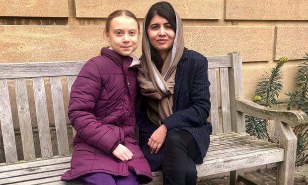 Greta Thunberg calls Malala Yousafzai her ‘role model’