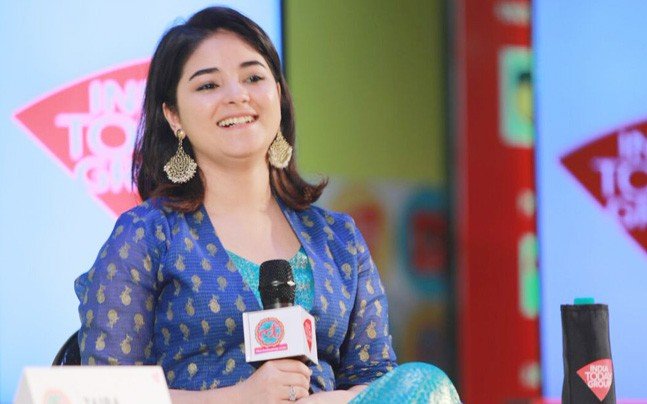 Former Bollywood actor Zaira Wasim condemns Indian atrocities in Kashmir