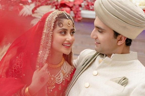 Ahad Raza Mir and Sajal Aly are married