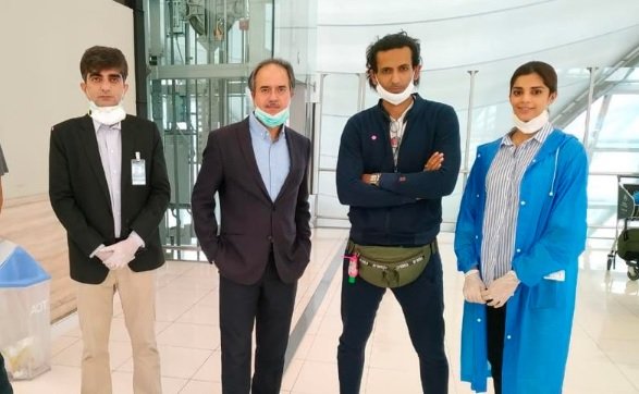 Team of ‘Ishrat Made in China’ tested for COVID-19