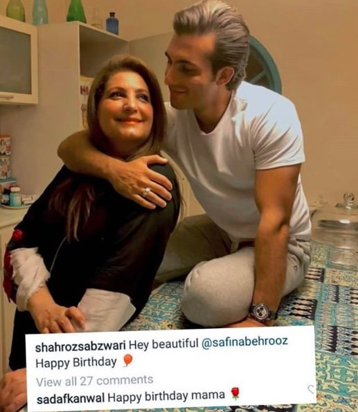 Zara Noor Abbas steps in to defend Sadaf Kanwal for her comment on Shahroze Sabzwari’s photo