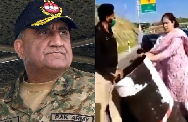 COAS Gen Bajwa ‘takes notice’ of misbehaviour of army colonel’s wife towards police