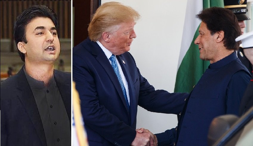 Murad Saeed trolled as Donald Trump ‘follows footsteps of PM Imran’