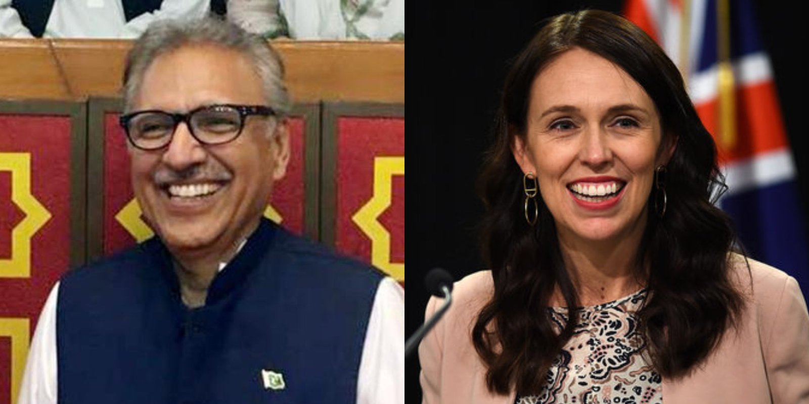 President Alvi, New Zealand’s Jacinda Ardern set an example by following social distancing guidelines