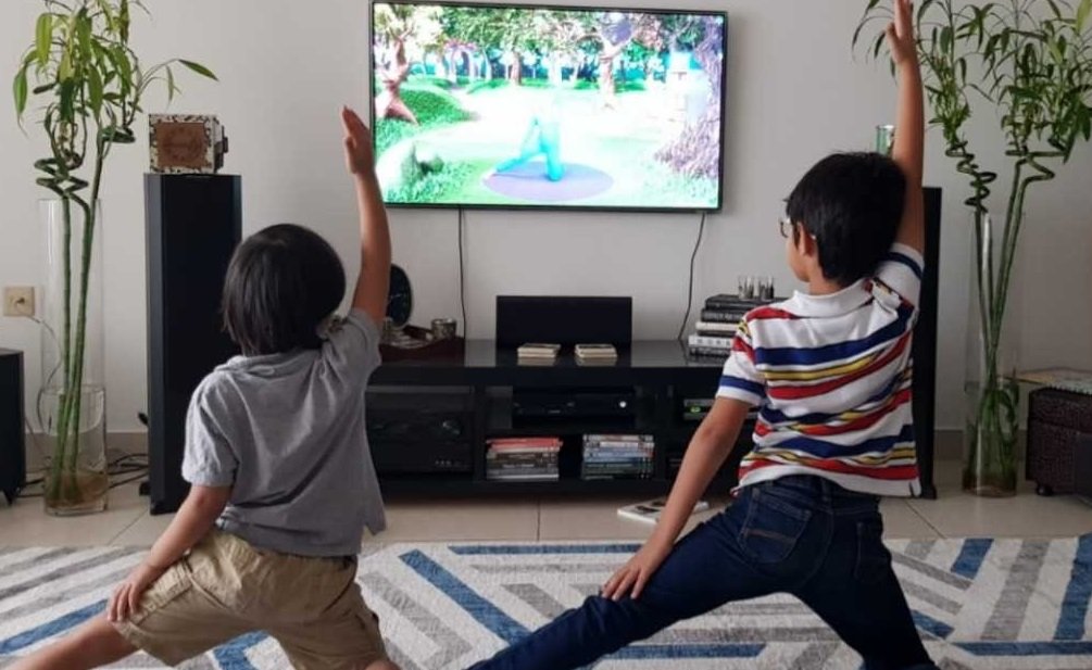 Wholesome quarantine life with kids