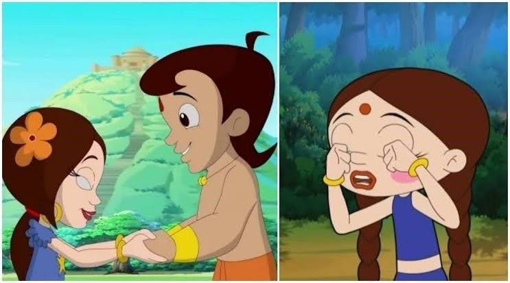 Twitter calls ‘Chhota Bheem’ gold-digger as he marries rani Indumati over long time BFF Chutki