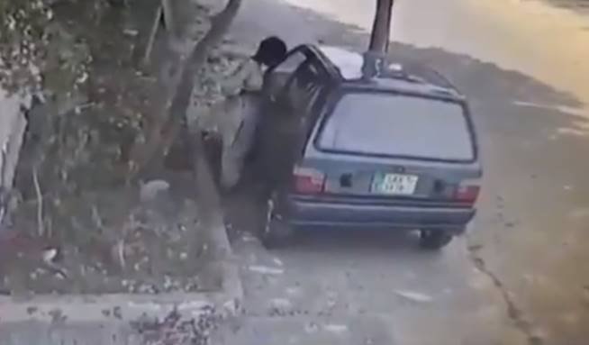 VIDEO: 9-year-old boy steals car, gets away with police warning