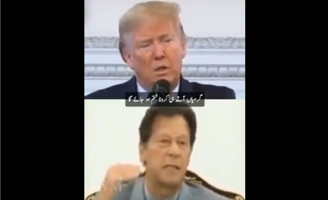 From misinformation to targetting opponents: Uncanny similarities between Imran and Trump’s coronavirus statements