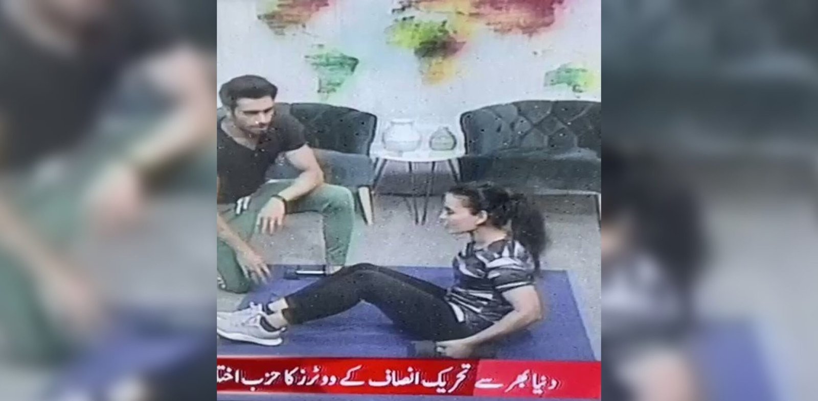 Senior journalist wants PM, Faraz, Lt Gen (r) Bajwa to take notice of woman exercising on PTV