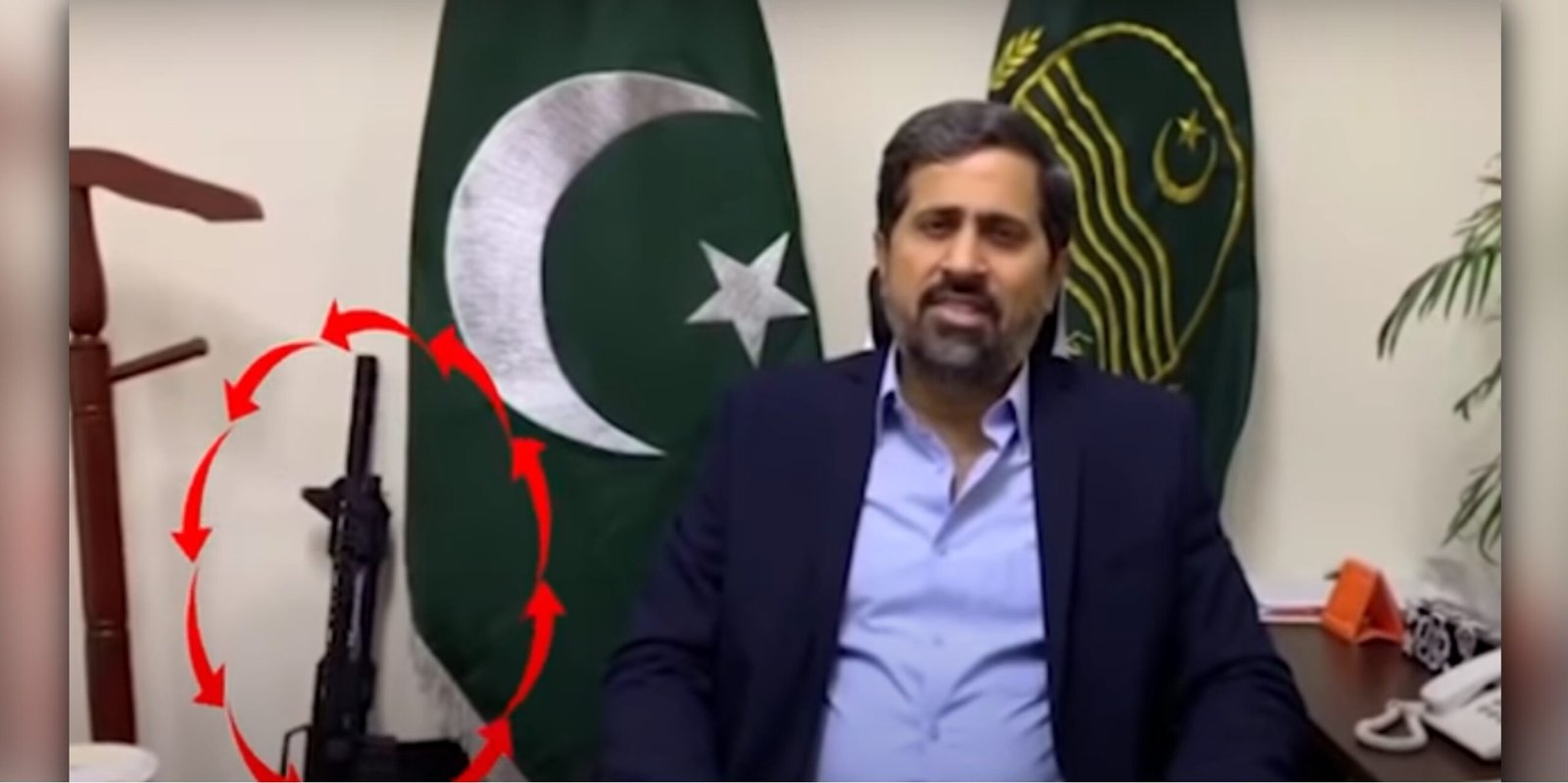 VIDEO: Punjab’s Chohan comments on opposition’s APC in video message with M16A4 assault rifle