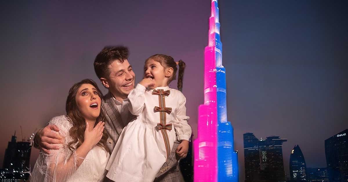 VIDEO: Dubai couple hosts gender reveal event worth $100,000 at Burj Khalifa
