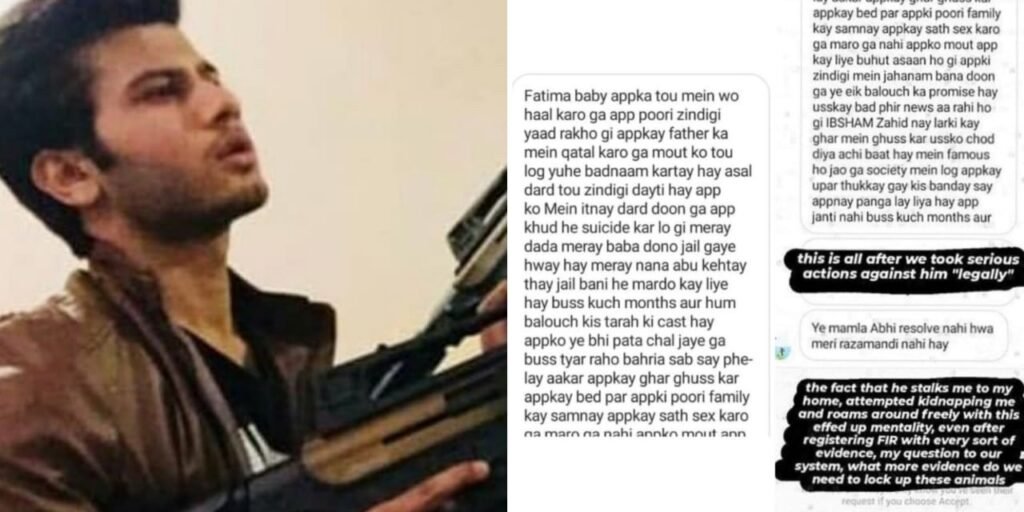 ‘#IbshamZahidBehindTheBars’: Guy under fire for sending rape, death threats to girl