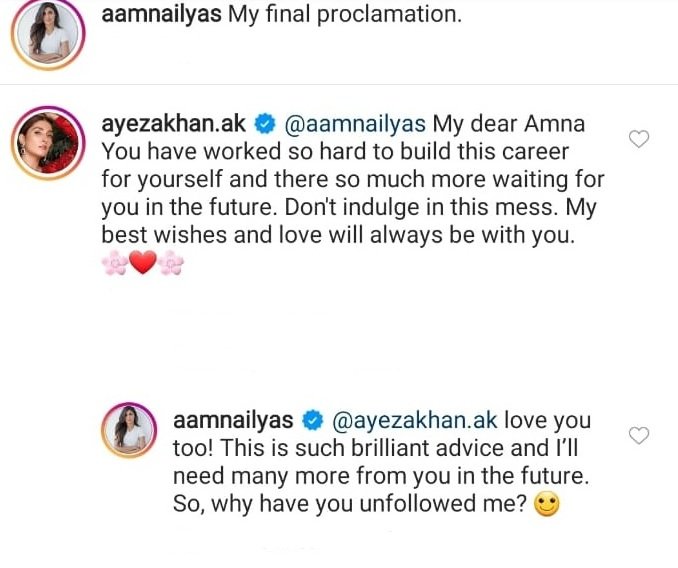 Aamna Ilyas gives her ‘final proclamation’ on fat-shaming comments