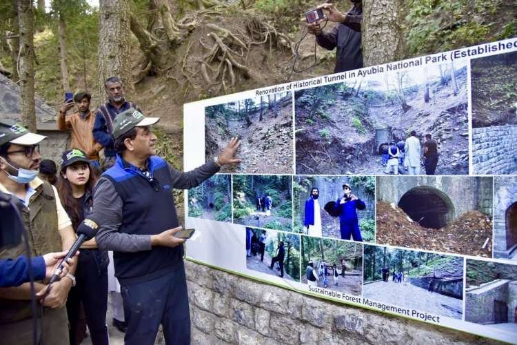 Historical British-era tunnel restored and reopened in Ayubia