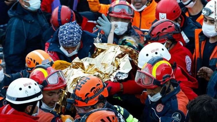 Turkey quake: Trapped toddler reaches out for rescuer’s thumb; rescued after 65 hours