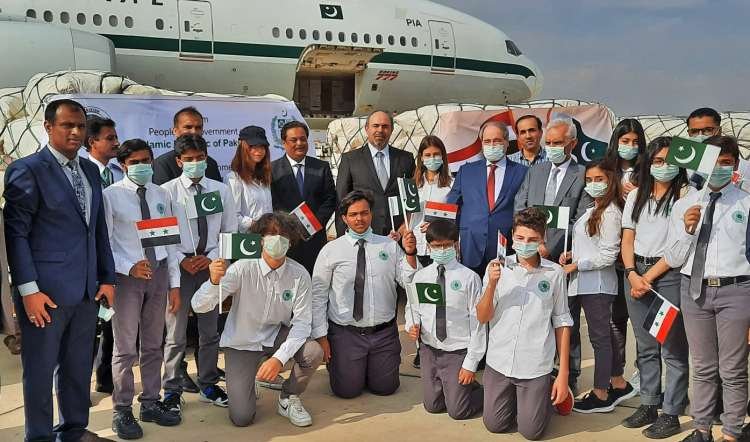 Pakistan helping Syria out in its fight against COVID-19