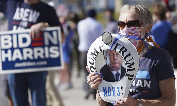 Biden wins California, Trump wins Florida; race close in other battlegrounds