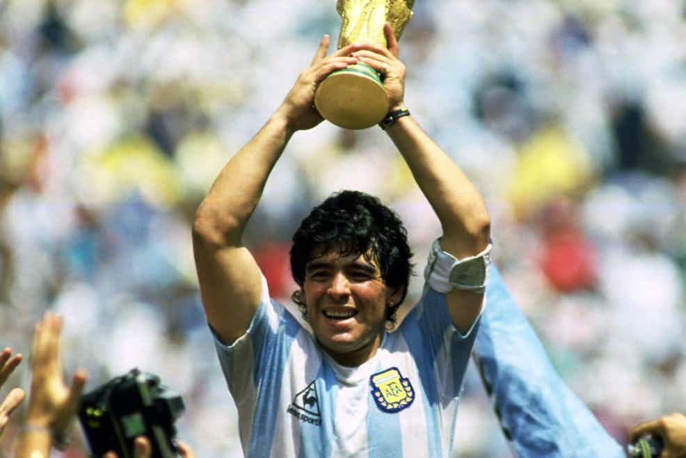 Celebrities pay tribute to football legend Maradona