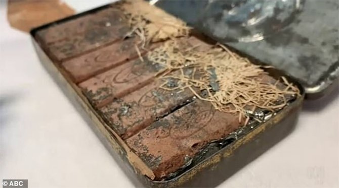 120-year-old chocolate found in poet’s personal belongings