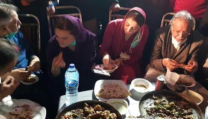 Lahore’s popular Butt Karahi sealed after Maryam compliments their food