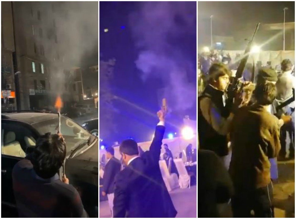 Lawyers take to Lahore streets with guns to celebrate victory in bar polls