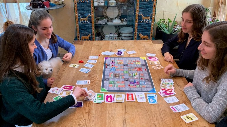 Sisters in Germany invent COVID-19 themed board game