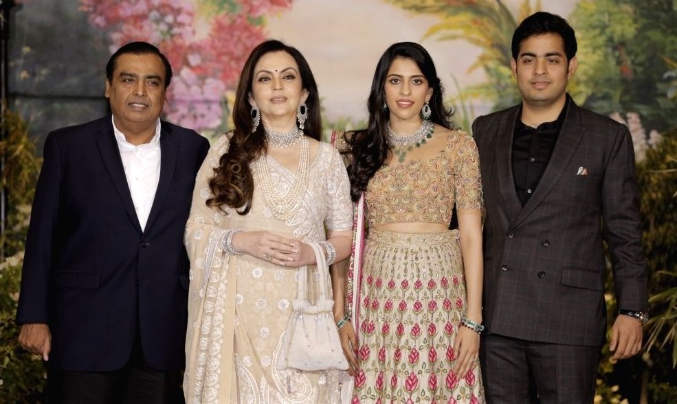 Mukesh Ambani becomes grandfather as Akash and Shloka welcome baby boy