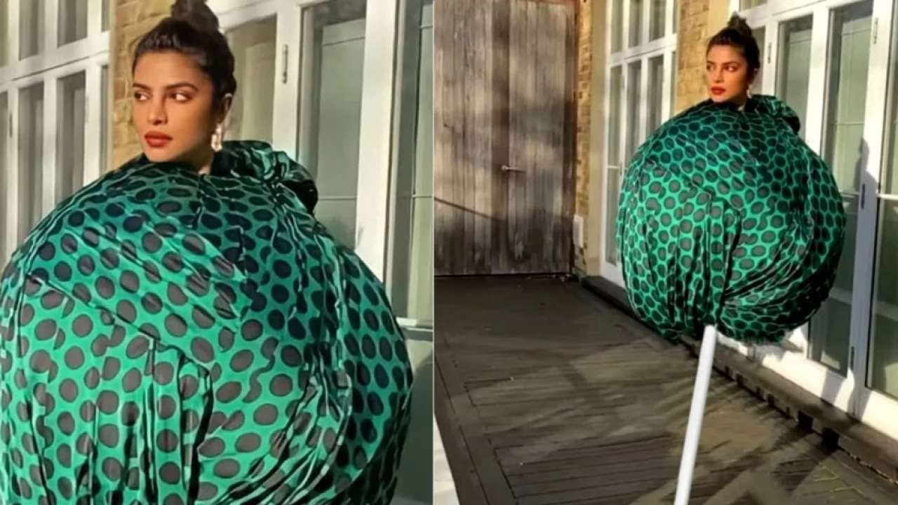 Priyanka Chopra reacts to the meme fest on her Orb Dress