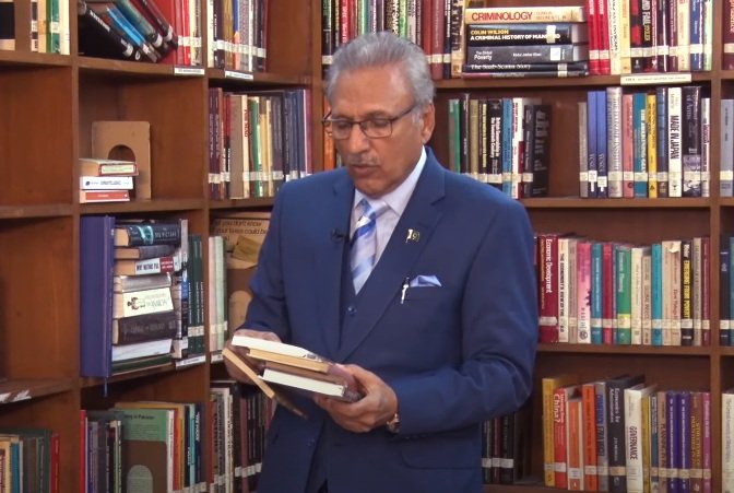 President Alvi shares his list of 10 must-read books