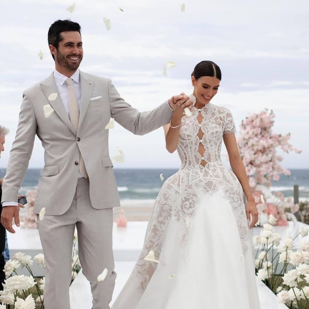 Quetta Gladiators’ Ben Cutting and PSL presenter Erin Holland tie the knot